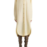 Khaite Gloria Dress - Vermillion