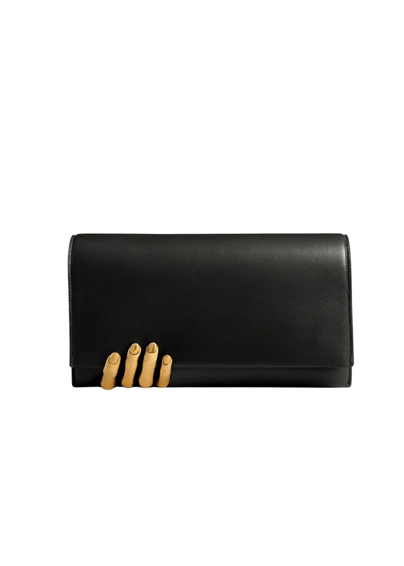 Khaite Hand Clutch - Vermillion