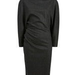 Khaite Harlin Dress - Vermillion