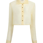 Khaite Jasen Top - Vermillion