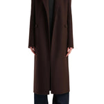 Khaite Jelson Coat - Vermillion