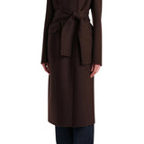 Khaite Jelson Coat - Vermillion