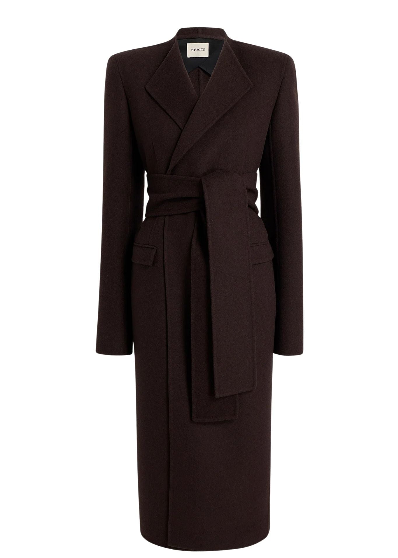 Khaite Jelson Coat - Vermillion