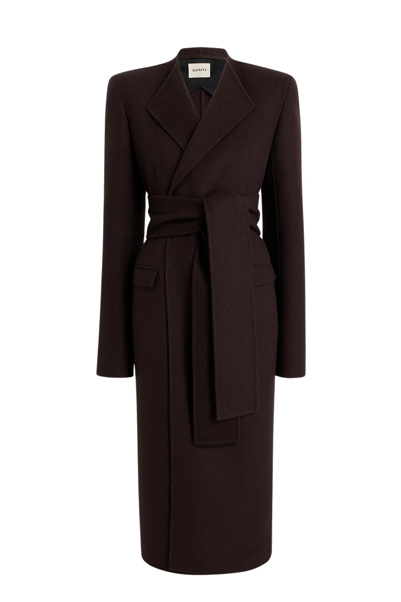 Khaite Jelson Coat - Vermillion