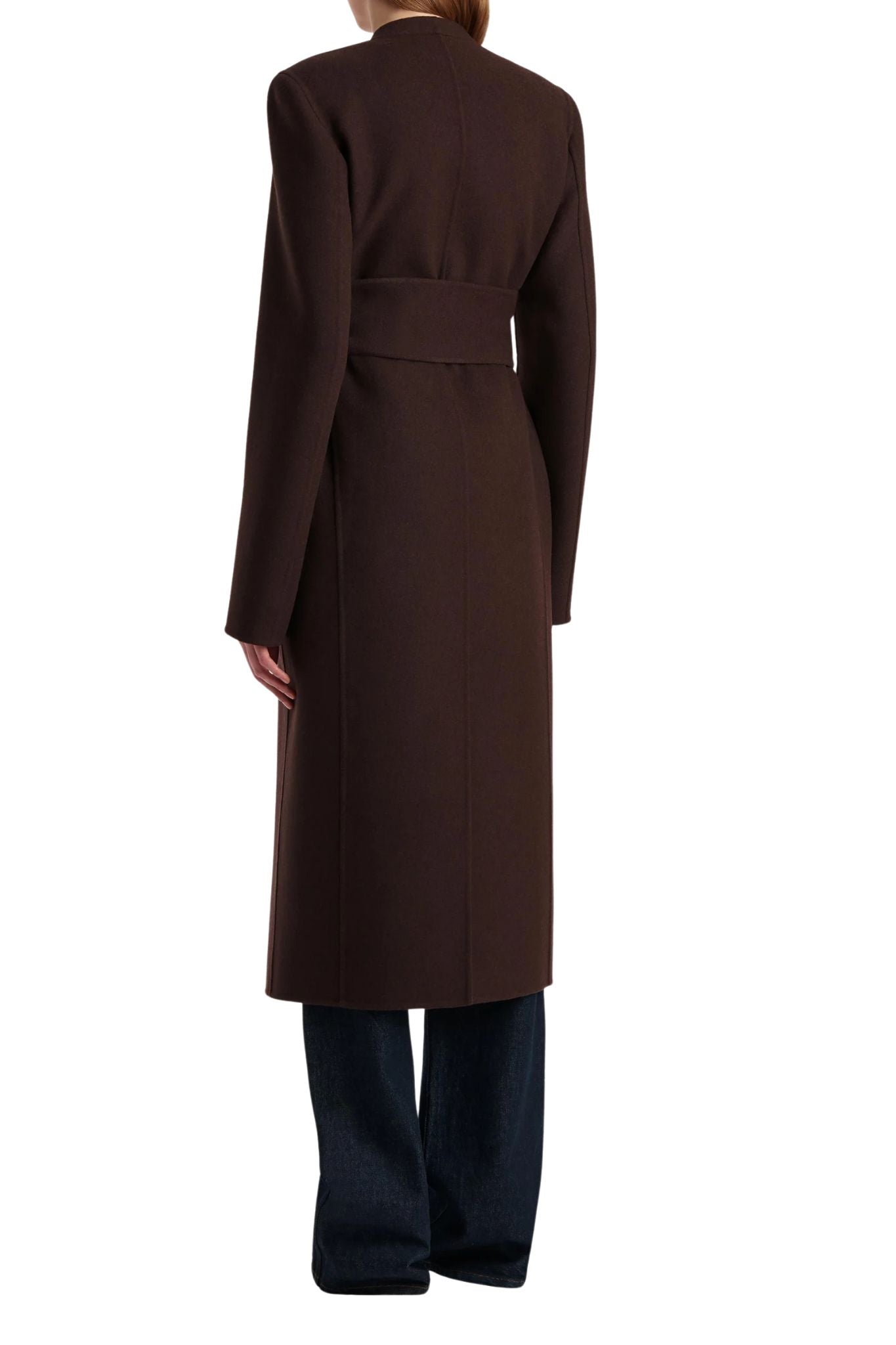 Khaite Jelson Coat - Vermillion