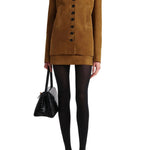 Khaite Jett Skirt - Vermillion