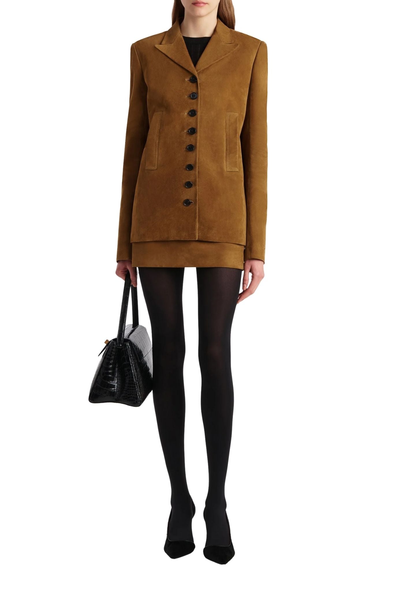 Khaite Jett Skirt - Vermillion