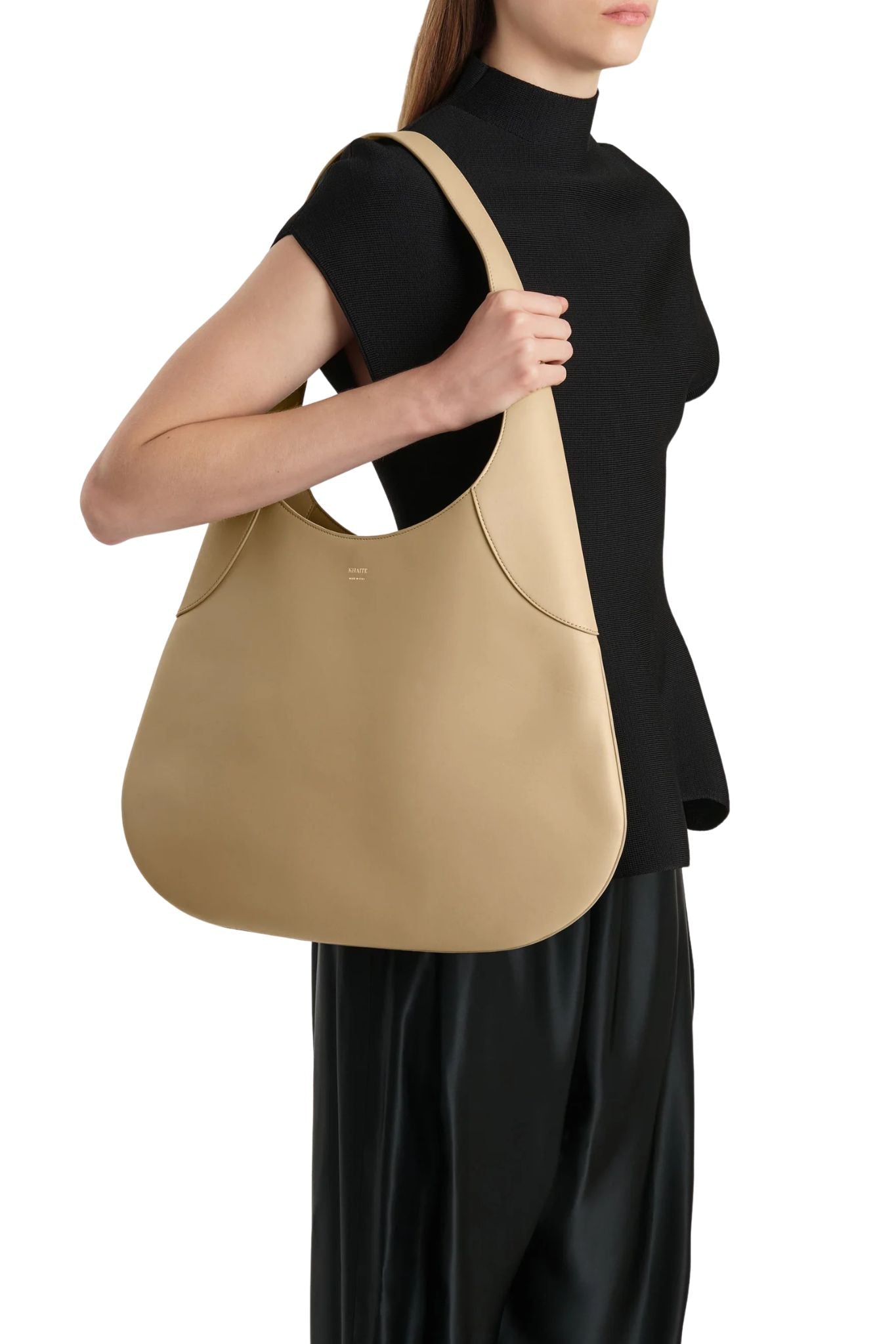 Khaite Joan Large Hobo - Vermillion