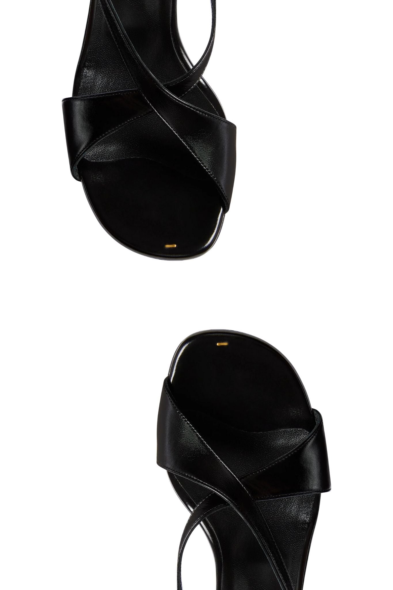 Khaite Liria Ankle Strap Sandal 75 - Vermillion