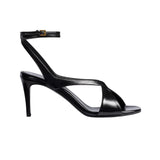 Khaite Liria Ankle Strap Sandal 75 - Vermillion