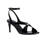 Khaite Liria Ankle Strap Sandal 75 - Vermillion