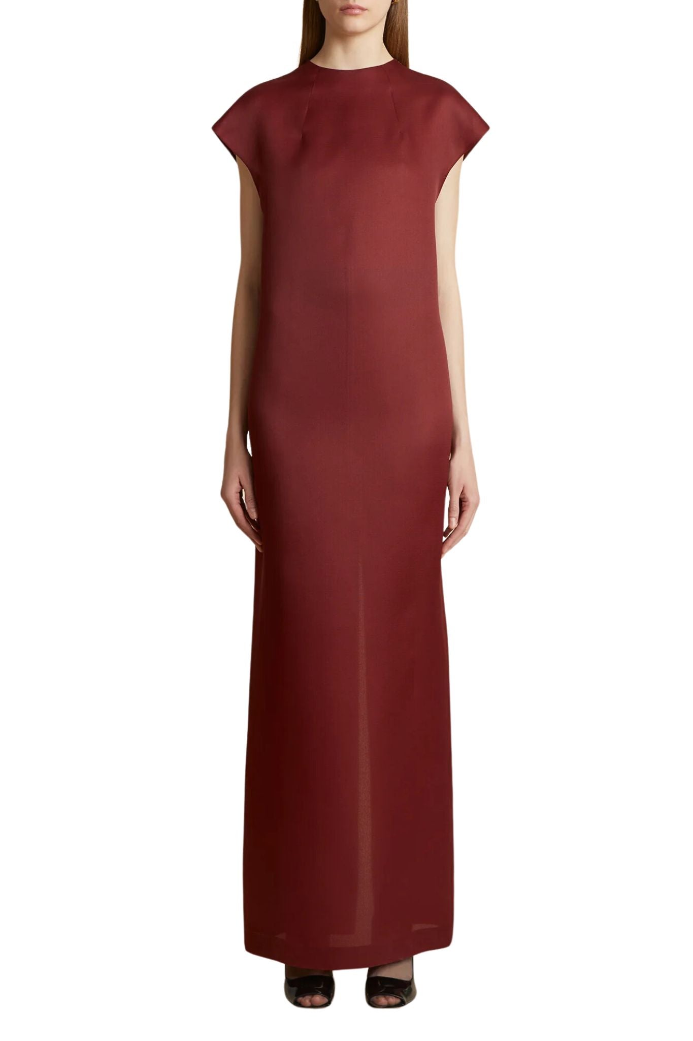 Khaite Lohan Dress - Vermillion