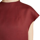 Khaite Lohan Dress - Vermillion