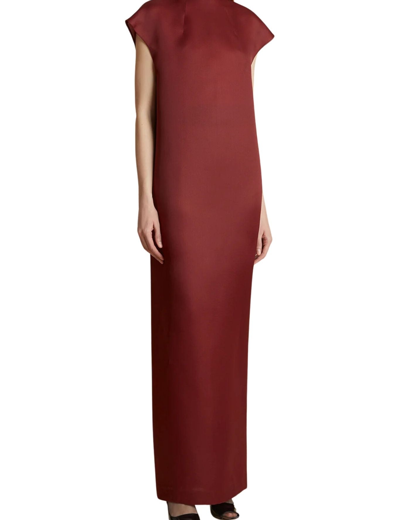 Khaite Lohan Dress - Vermillion