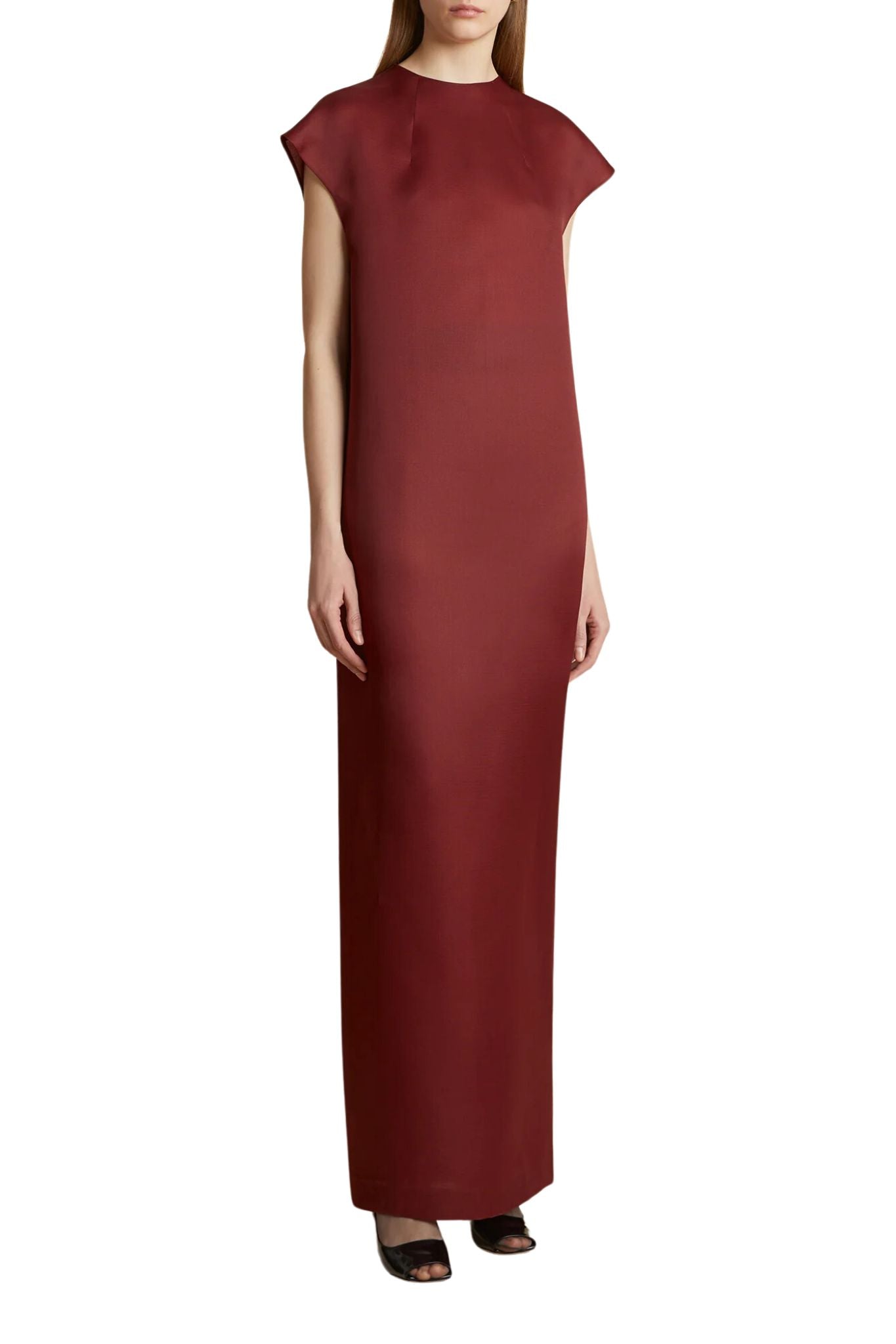 Khaite Lohan Dress - Vermillion