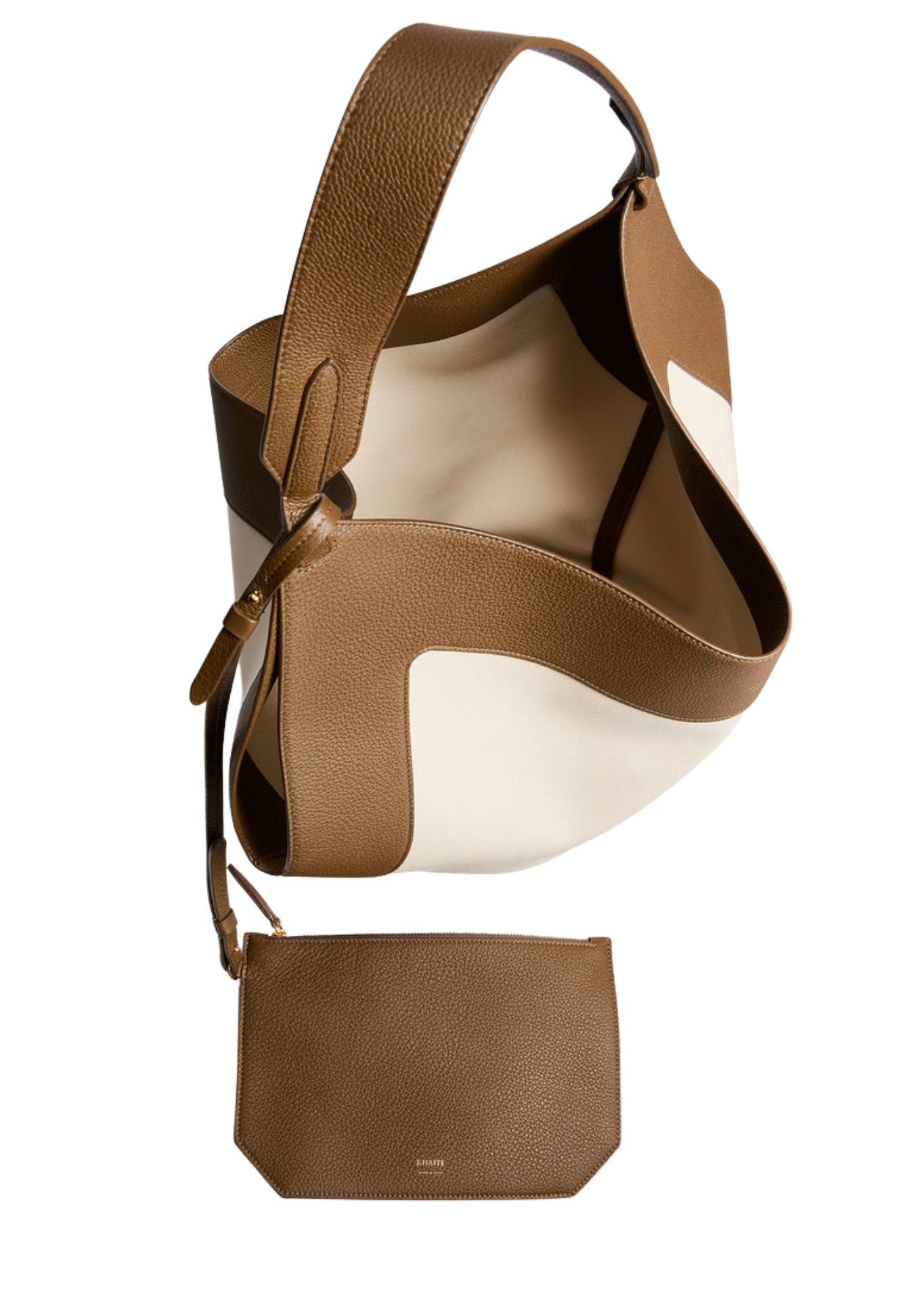 Khaite Lotus Medium Canvas Tote - Vermillion