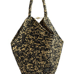 Khaite Lotus Medium Raffia Tote - Vermillion
