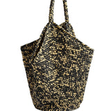 Khaite Lotus Medium Raffia Tote - Vermillion