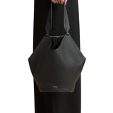 Khaite Lotus Small Tote - Vermillion