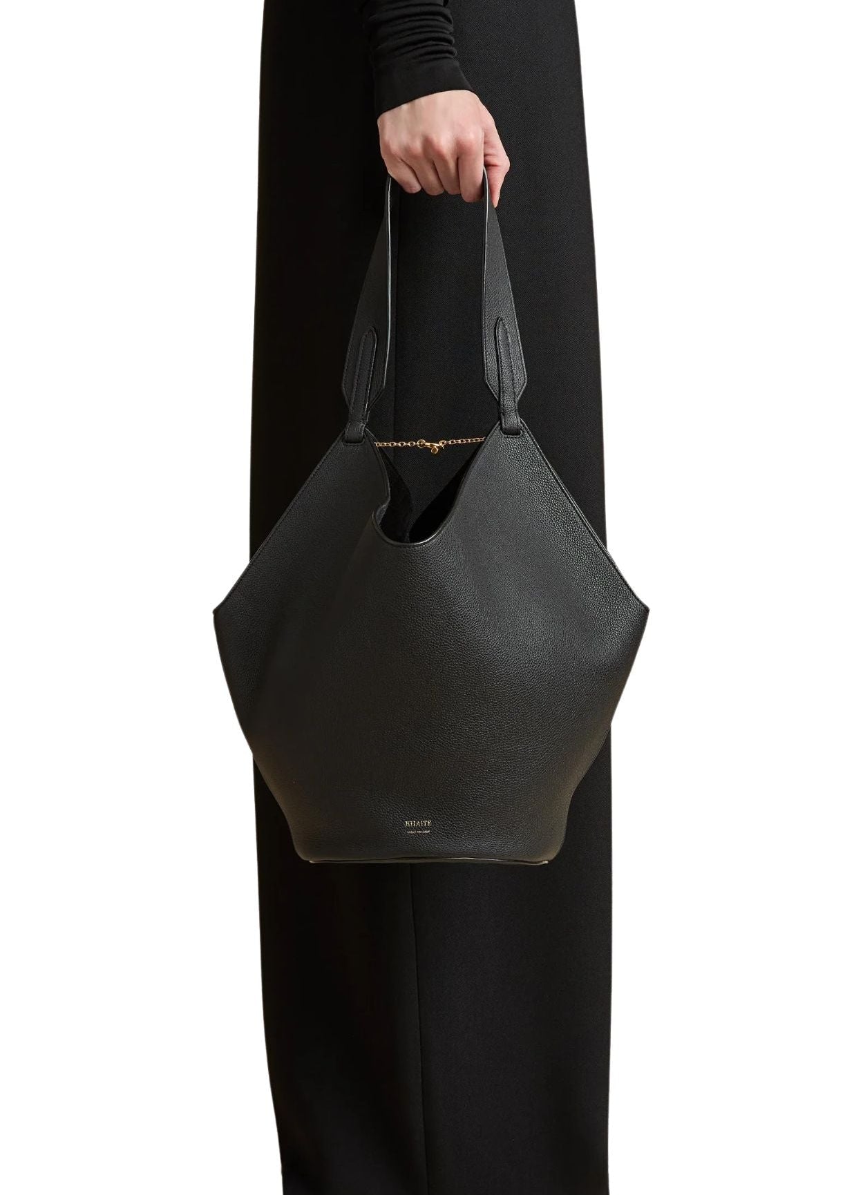 Khaite Lotus Small Tote - Vermillion