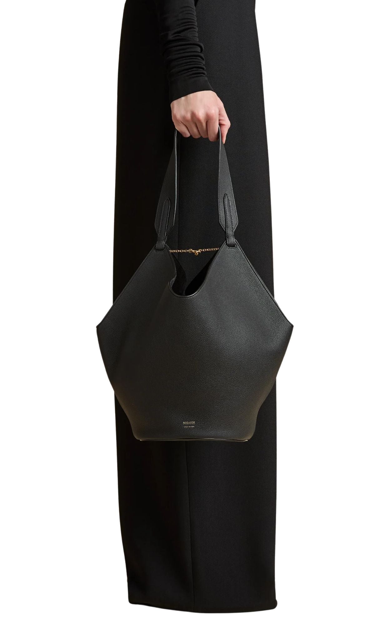 Khaite Lotus Small Tote - Vermillion