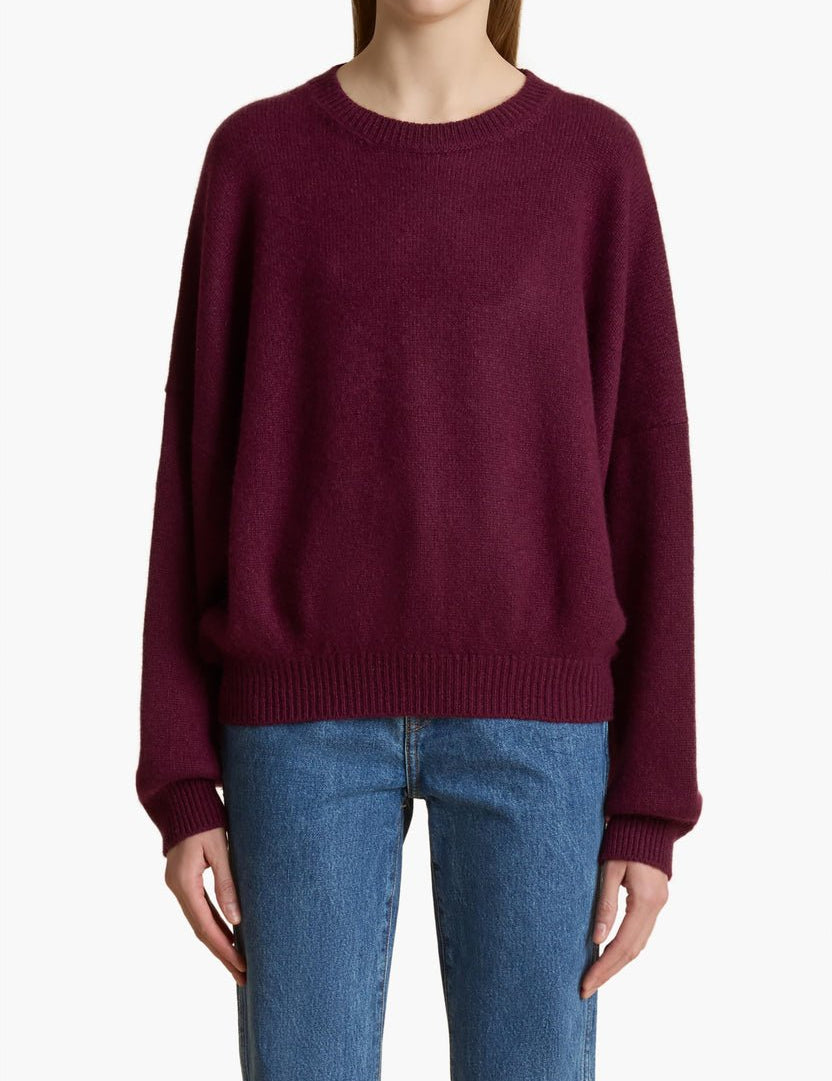 Khaite Margaux Sweater - Vermillion