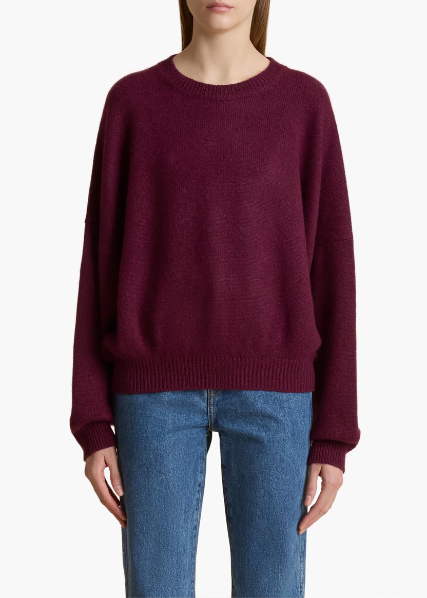 Khaite Margaux Sweater - Vermillion