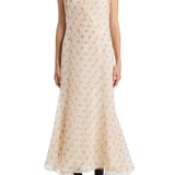 Khaite Meera Dress - Vermillion