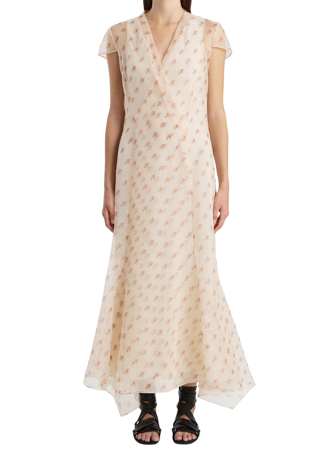 Khaite Meera Dress - Vermillion