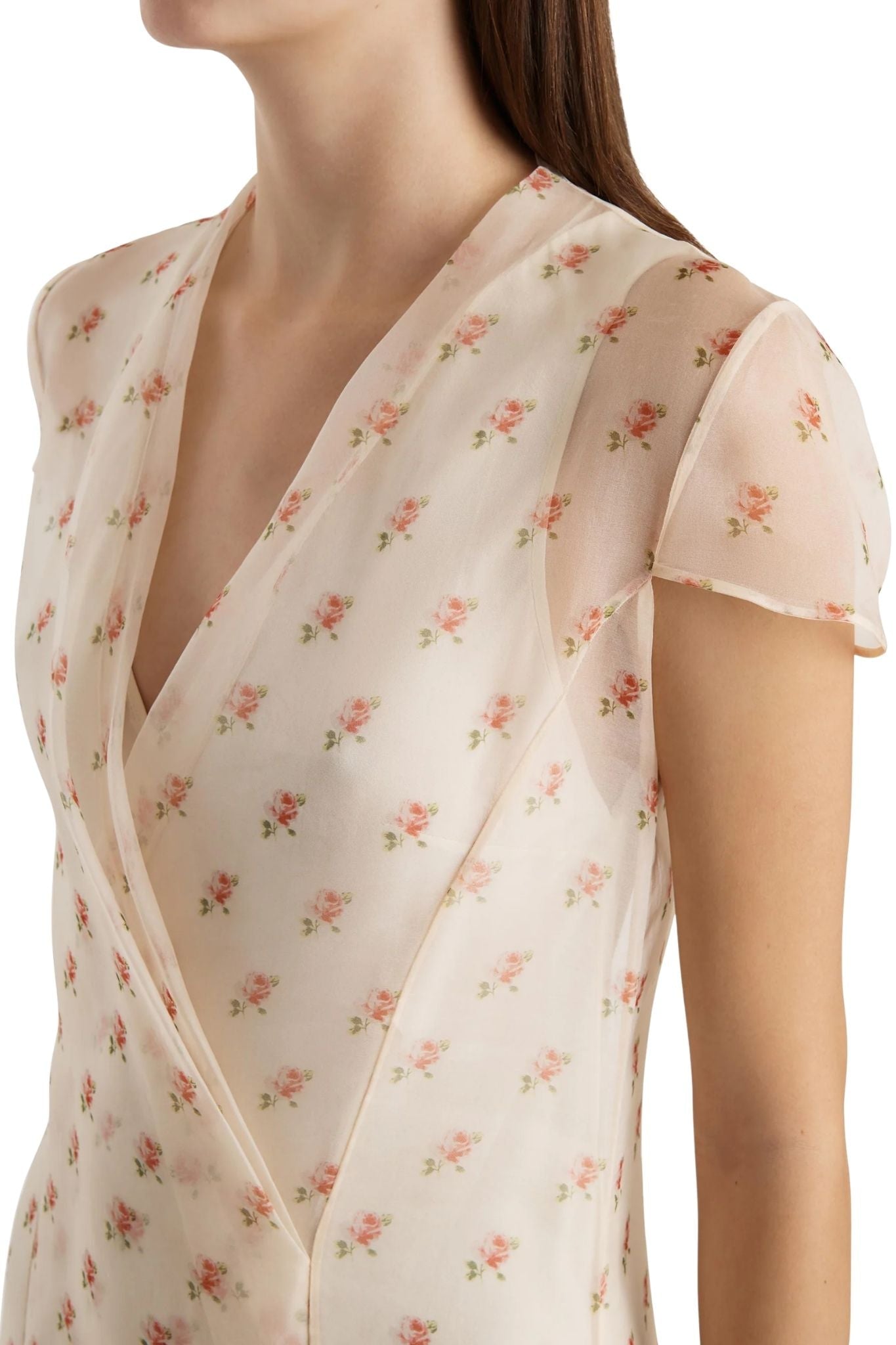 Khaite Meera Dress - Vermillion