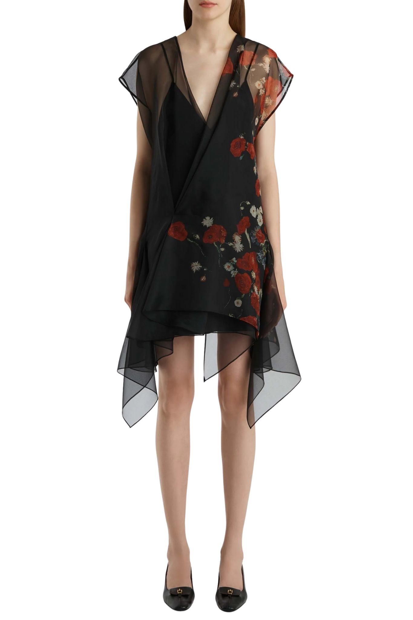 Khaite Merith Dress - Vermillion