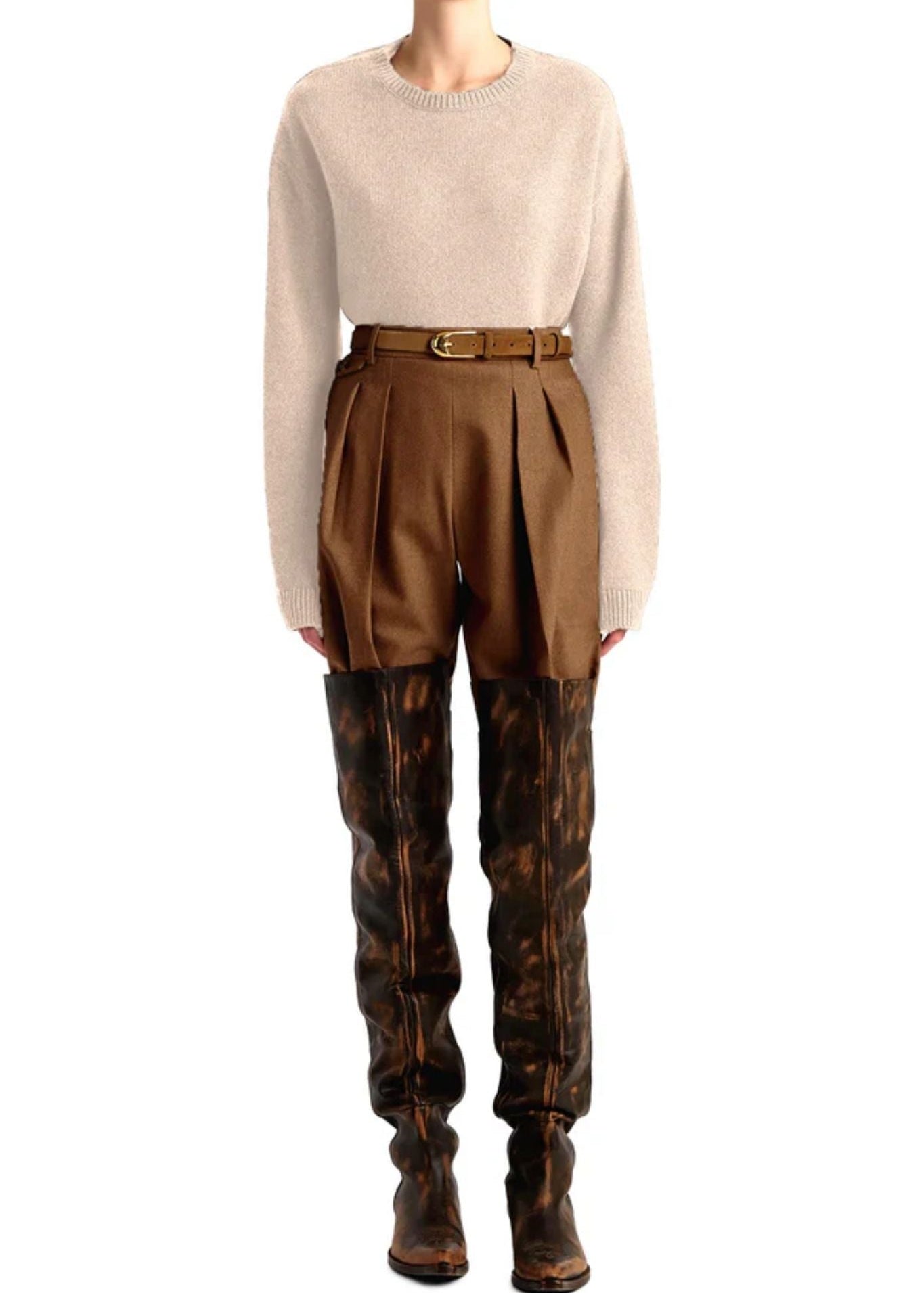 Khaite Milo Sweater - Vermillion