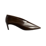 Khaite Miriam Pump 50 - Vermillion