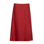 Khaite Nania Skirt - Vermillion