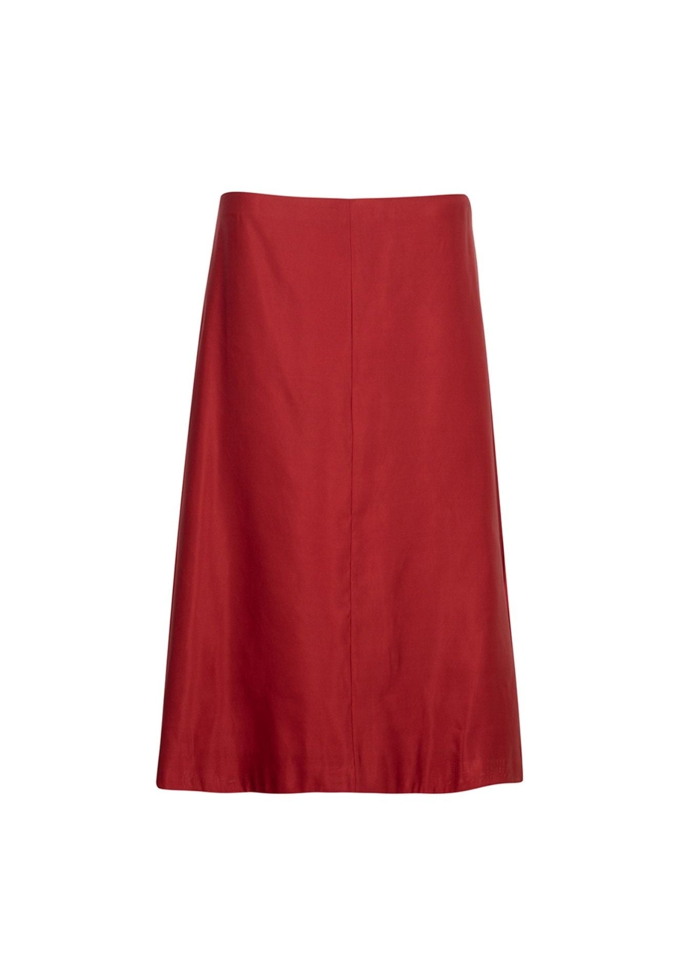 Khaite Nania Skirt - Vermillion