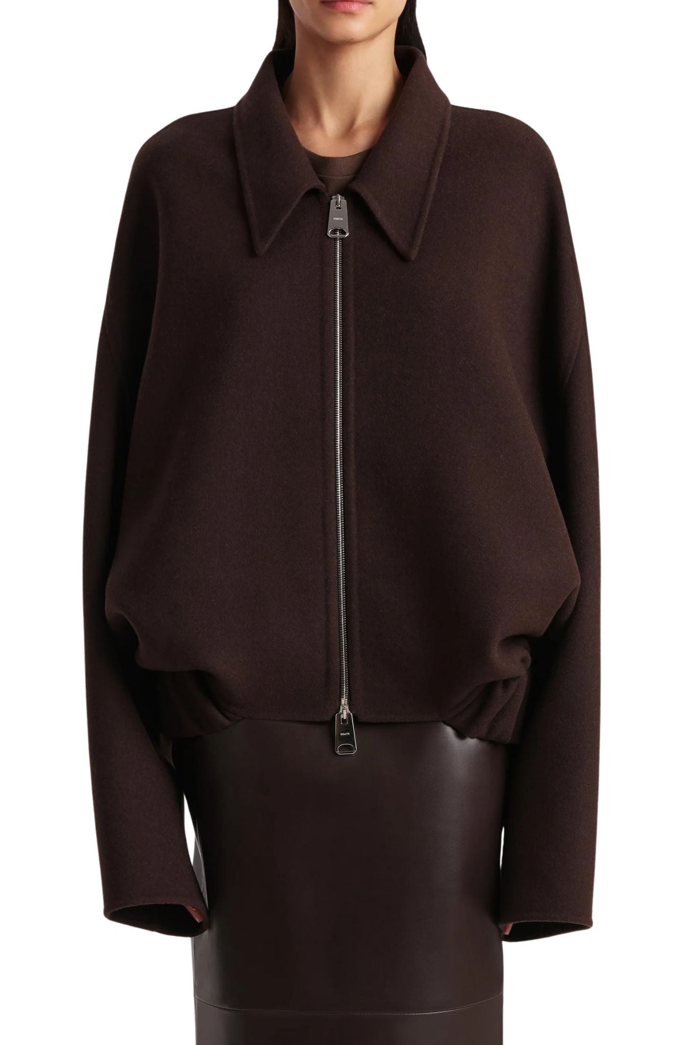 Khaite Odin Jacket - Vermillion