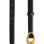Khaite Olivia Belt Gold (20mm) - Vermillion