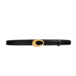 Khaite Olivia Belt Gold (20mm) - Vermillion