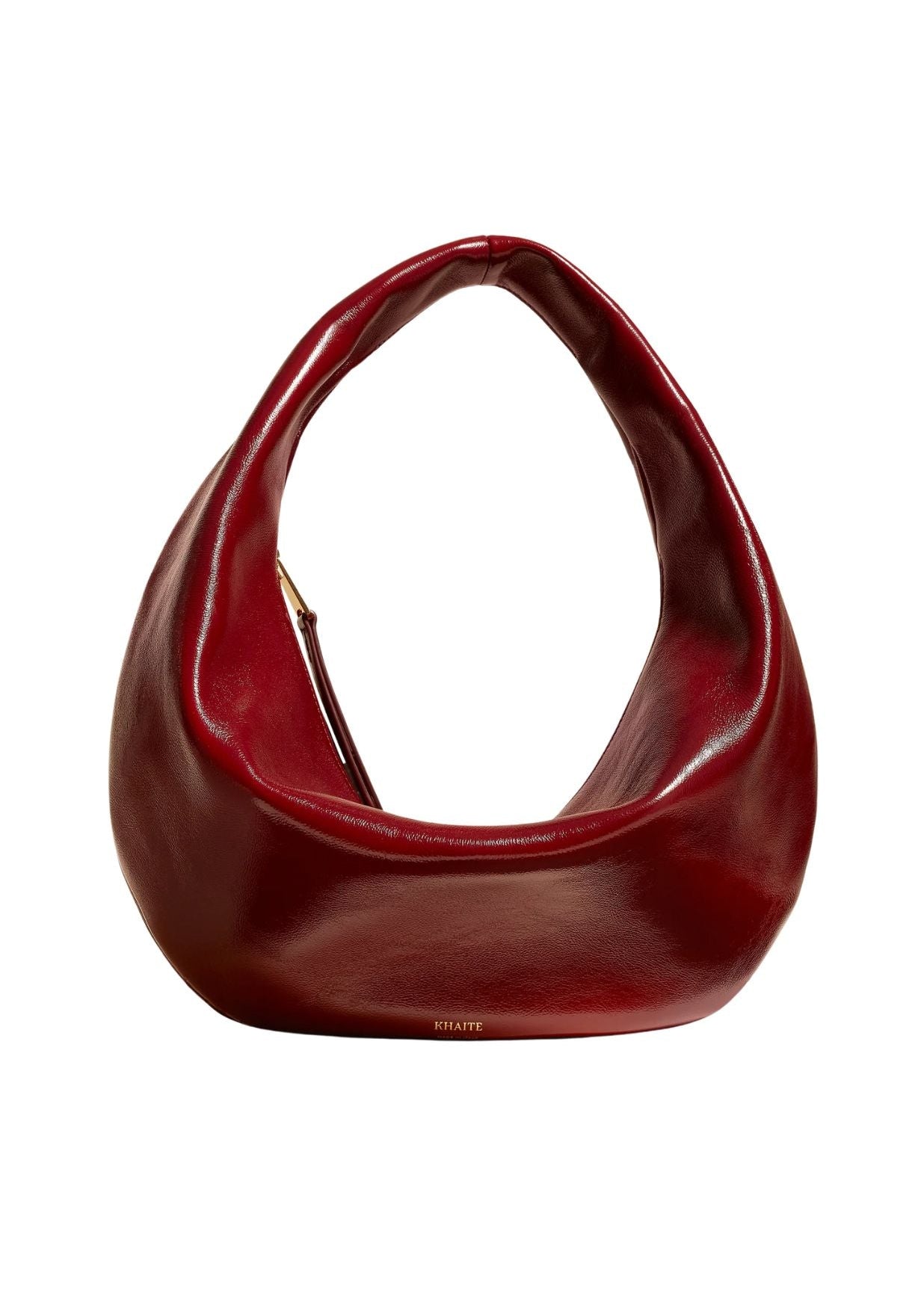 Khaite Olivia Hobo Medium - Vermillion