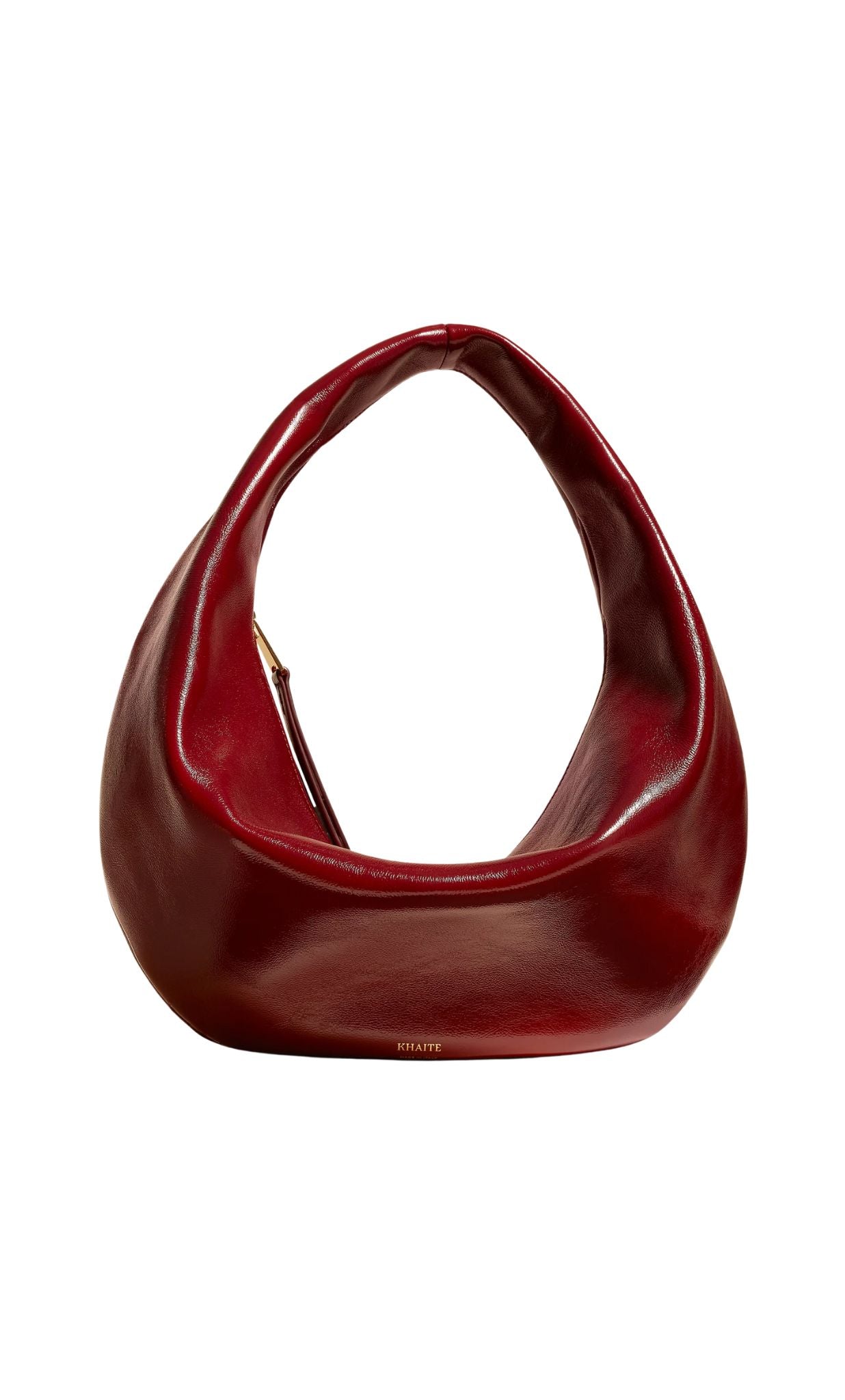 Khaite Olivia Hobo Medium - Vermillion