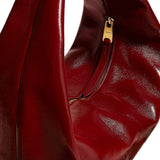 Khaite Olivia Hobo Medium - Vermillion