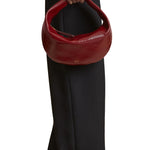 Khaite Olivia Hobo Medium - Vermillion