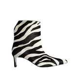 Khaite Ona Ankle Boot 55 - Vermillion