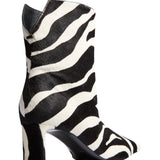 Khaite Ona Ankle Boot 55 - Vermillion