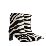 Khaite Ona Ankle Boot 55 - Vermillion