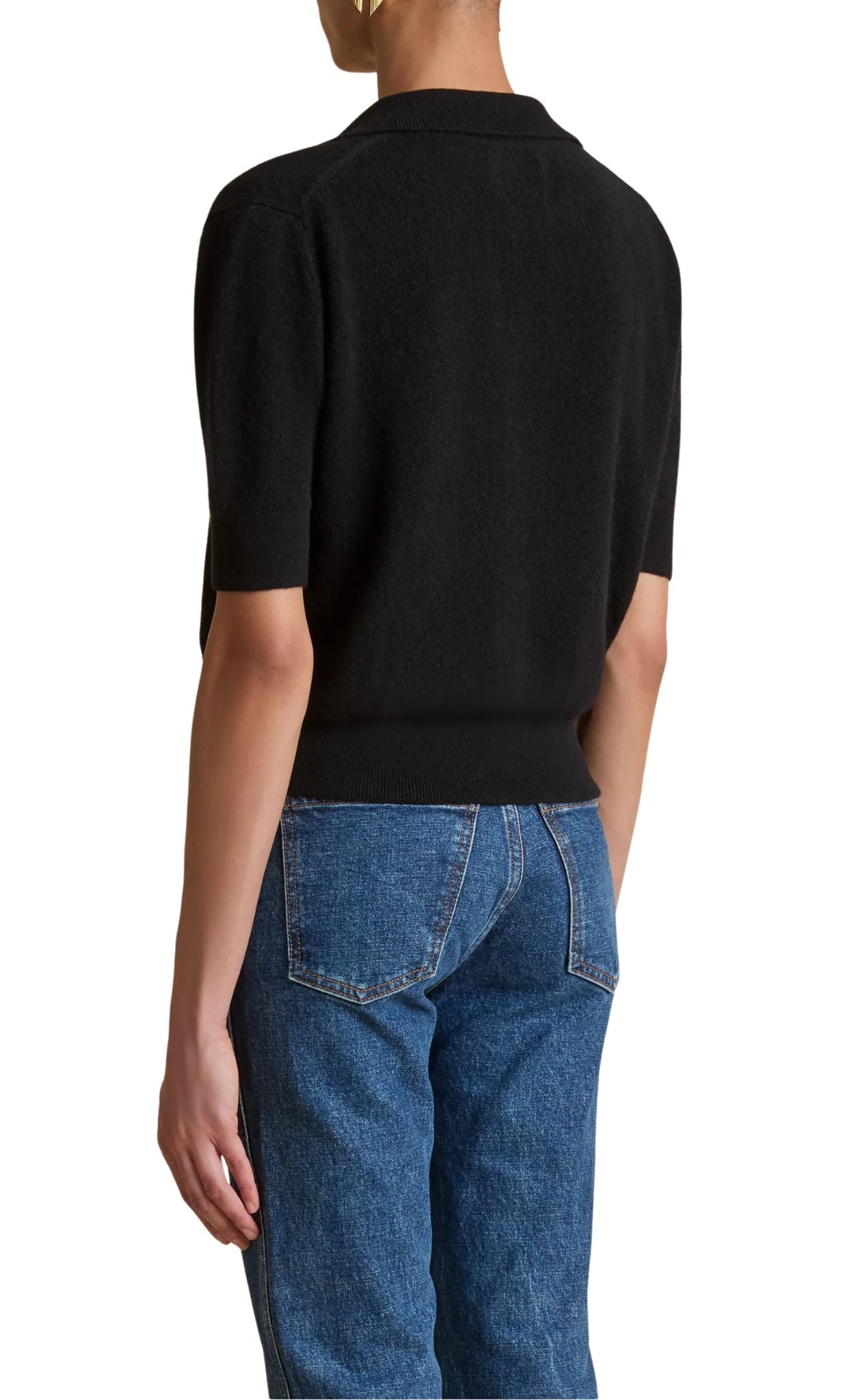 Khaite Shrunken Jo Sweater - Vermillion