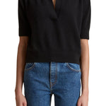 Khaite Shrunken Jo Sweater - Vermillion