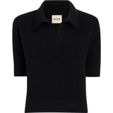 Khaite Shrunken Jo Sweater - Vermillion