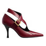 Khaite Sloan Pump - Vermillion