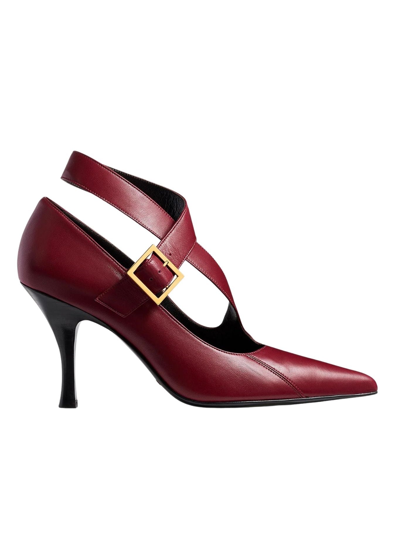 Khaite Sloan Pump - Vermillion